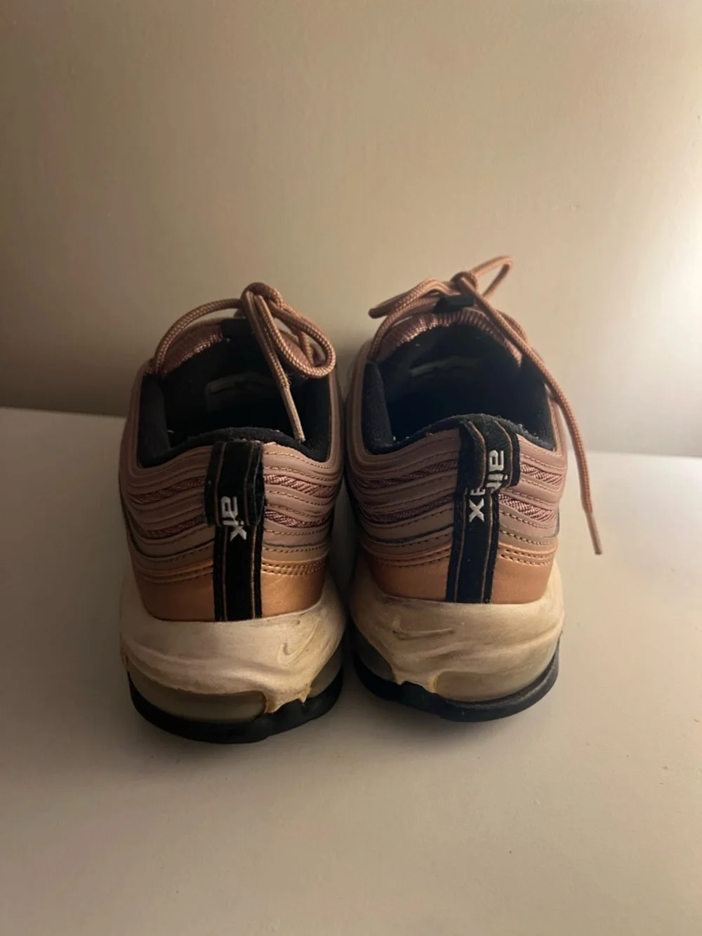 Nike Men’s Air Max 97 Sneakers in Copper/Tan